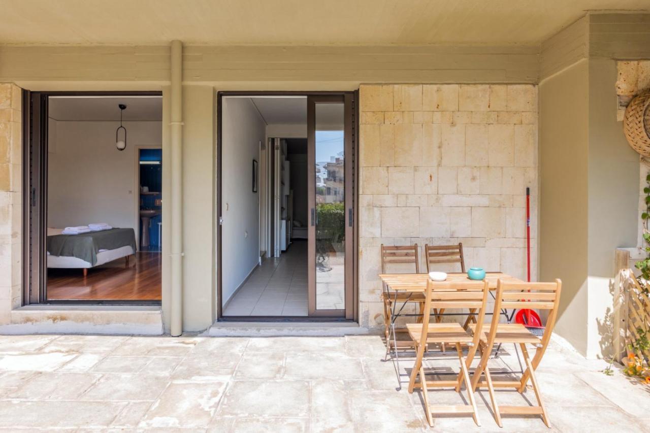 Ferienwohnung City Center With Free Parking And Port Side View Iraklio Exterior foto